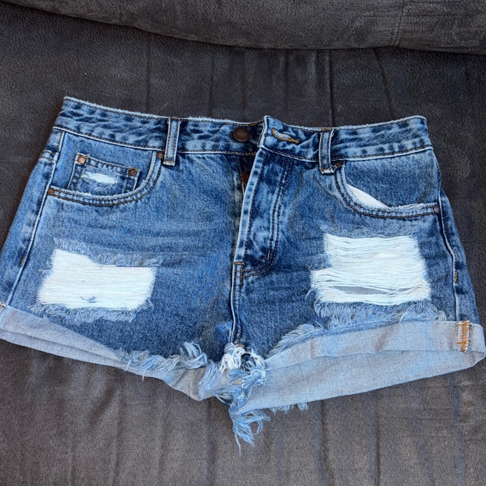 Tobi Denim Cutoff Jean Shorts